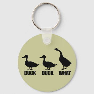 Chaveiro Duck Duck What Goose