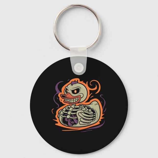 Chaveiro Duck Skeleton Rubber Duckume (Frente)