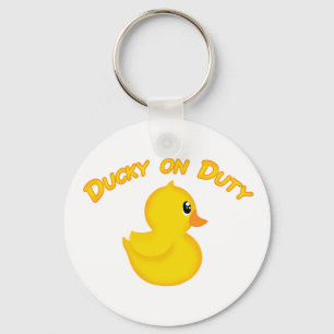 Chaveiro Ducky no dever