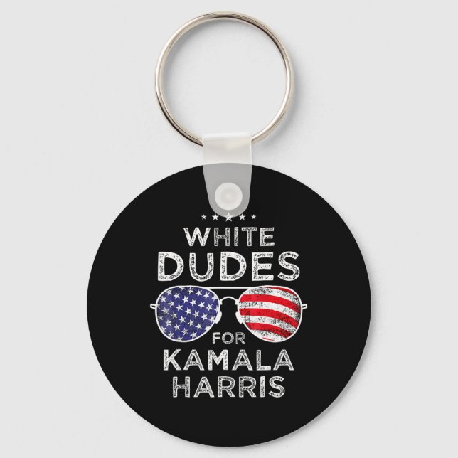 Chaveiro Dudes Para Kamala Harris Sungles Retro (Frente)