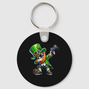 Chaveiro Duende Gamer Dabbing Dança do Dab St Pattys Dia de