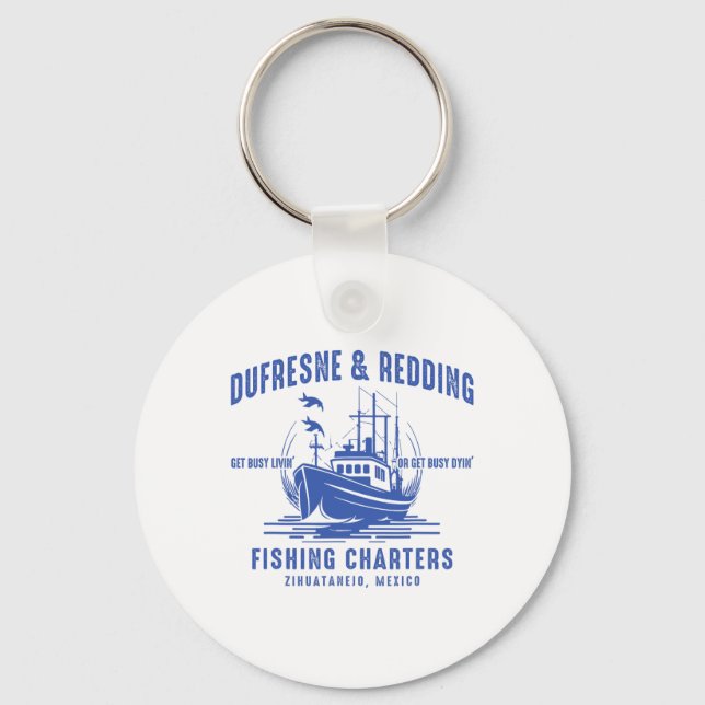 Chaveiro Dufresne e Redding Fishing Charters Apaixonado  (Frente)