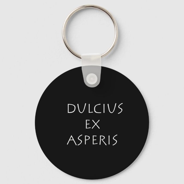 Chaveiro Dulcius ex asperis (Frente)