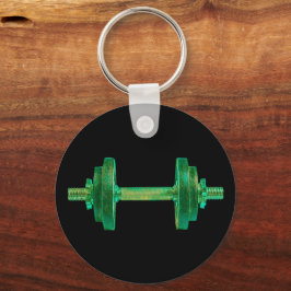Chaveiro Dumbbell Retro Bodybuilder Gym Malhação Ou Treinad