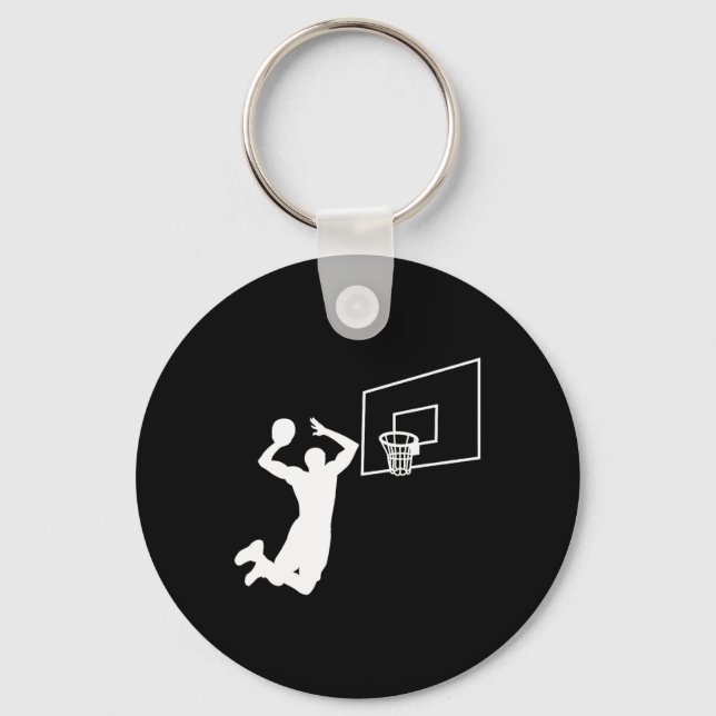 Chaveiro Dunk Bysketbyll Player Slam Dunk Byller Bysketbyll (Frente)
