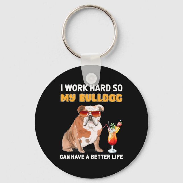 Chaveiro Duro De Trabalho Para Que Meu Cachorro Possa Ter U (Frente)