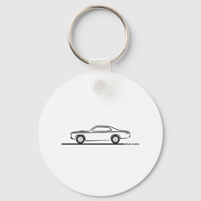 Chaveiro Duster de Plymouth 1971 (Frente)