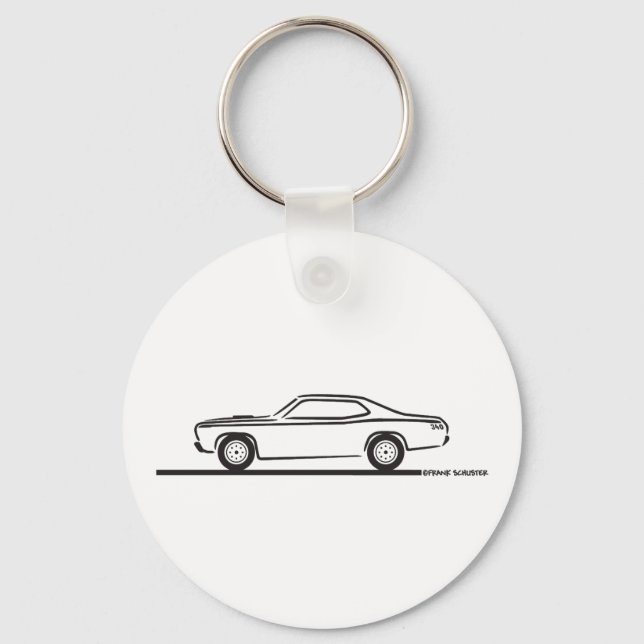 Chaveiro Duster de Plymouth 1971 (Frente)