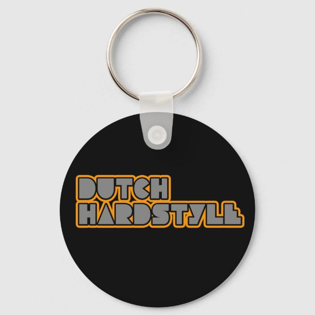 Chaveiro Dutch Hardstyle Hardbass Music qlimax q base (Frente)