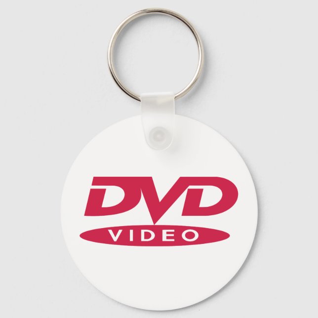 Chaveiro DVD Video Red Logo - Keys (Frente)