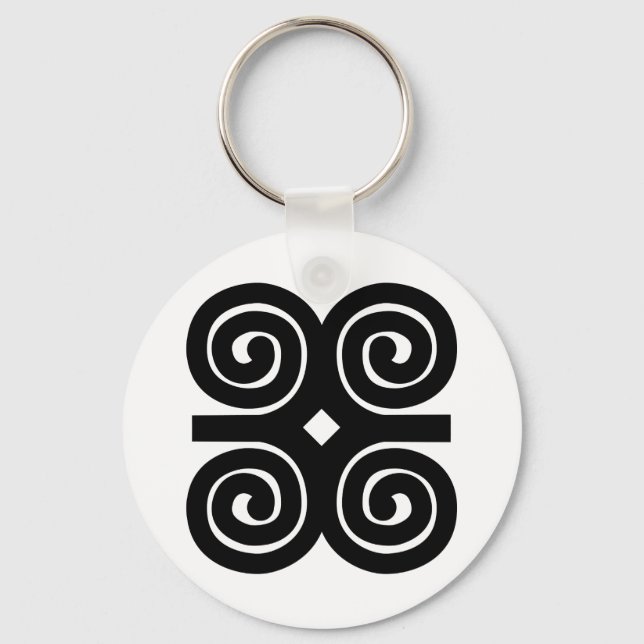 Chaveiro Dwennimmen | Símbolo de Humildade Adinkra (Frente)