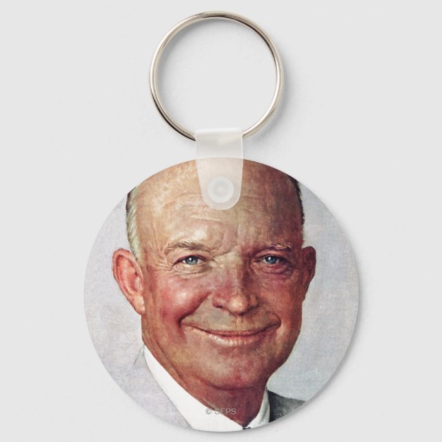 Chaveiro Dwight D. Eisenhower (Frente)