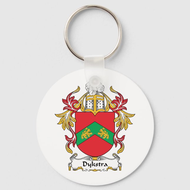 Chaveiro Dykstra Family Crest (Frente)