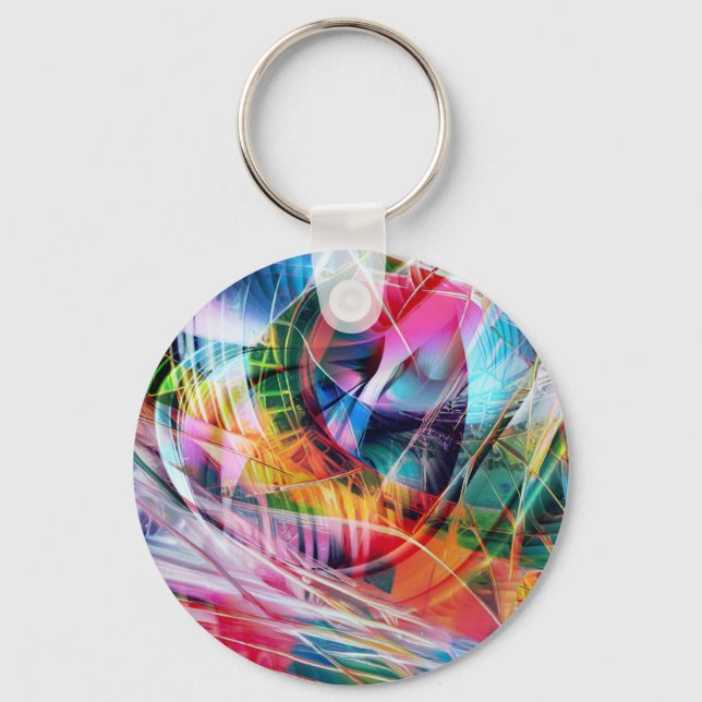 Chaveiro Dynamic Lines Abstraction (Frente)