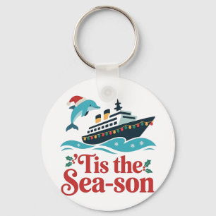 Chaveiro É a família Funny Cruising Matching