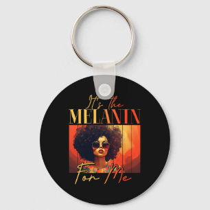 Chaveiro É a Melanina para mim História Negra Melanata Ju