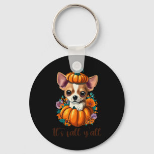 Chaveiro É A Queda de Pumpkin Chihuahua Hallo