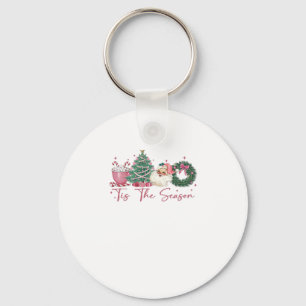 Chaveiro É a Temporada Feliz Natal Xmas Café Fofo