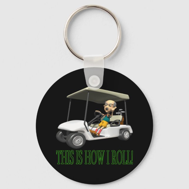 Chaveiro É Assim Que Eu Rolo (Frente)
