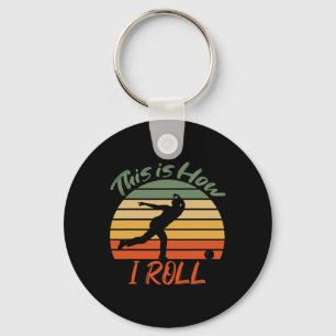 Chaveiro É Assim Que Eu Rolo Boliche Vintage Pin Ball Jogad