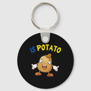 Chaveiro É Batata Engraçado Ucrânia Piada Apoie Ucrânia É P