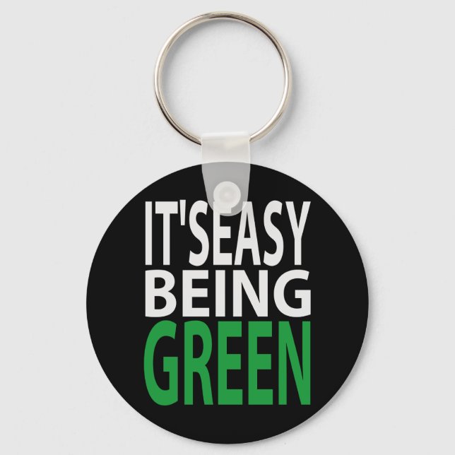 CHAVEIRO É FÁCIL SER VERDE (Frente)