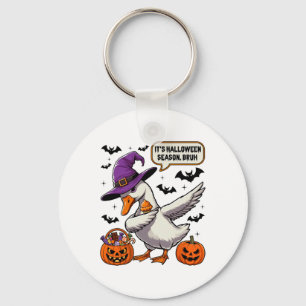 Chaveiro É Halloween Season Bruh Funny Goose Costume Spo