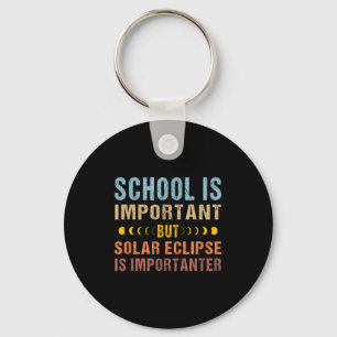 Chaveiro É importante a camisa de citação da eclipse solar