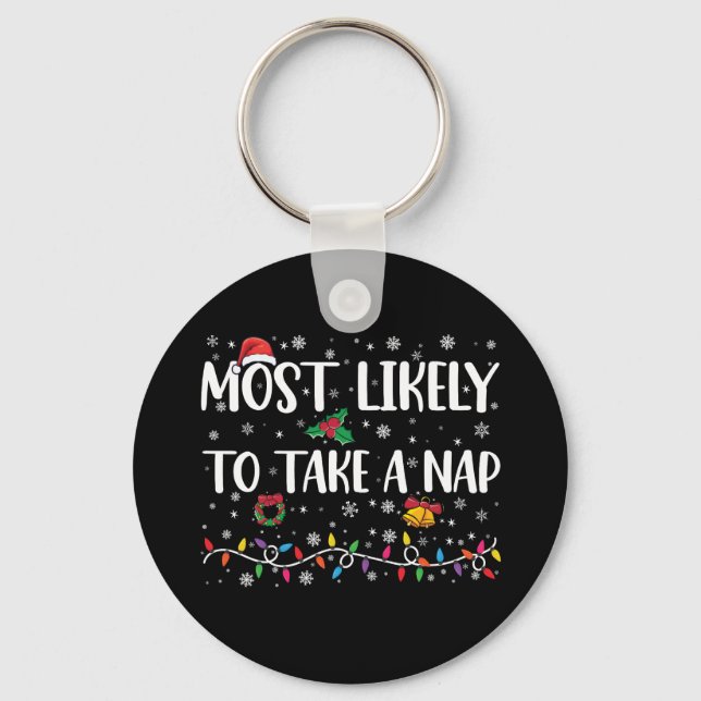 Chaveiro É Mais Provável Que Tome Uma Sessão De Natal Engra (Frente)