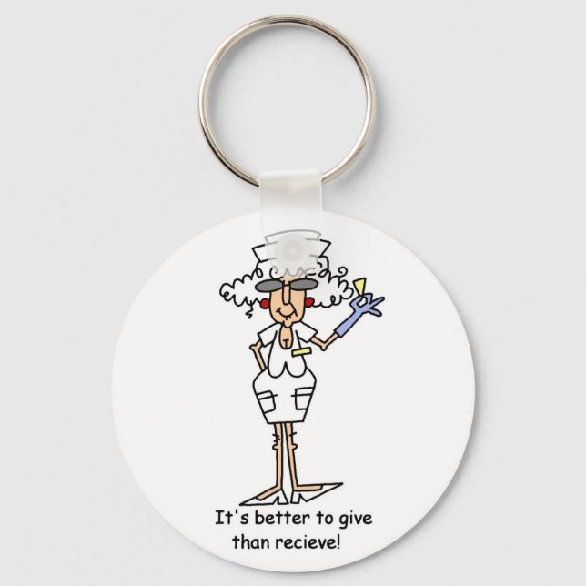 Chaveiro É melhor dar do que receber! (Frente)