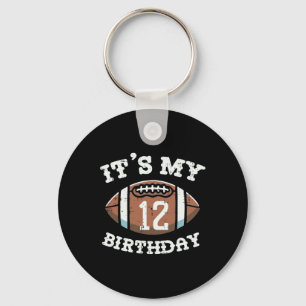 Chaveiro É Meu 12º Aniversário Futebol Americano 12 Anos de