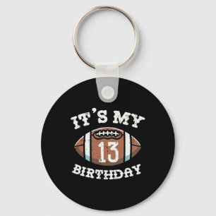 Chaveiro É Meu 13º Aniversário Futebol Americano 13 Anos de