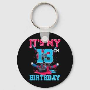 Chaveiro É Meu 13º Aniversário Hóquei 13 Anos Sorvete