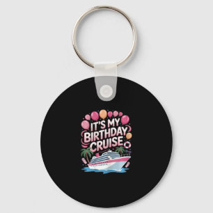 Chaveiro É Meu Aniversário Cruzeiro Mar Rosa Viagem Mulhere