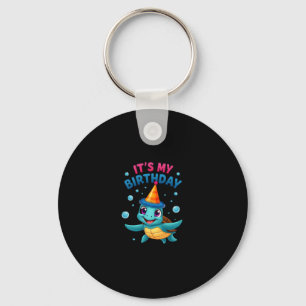 Chaveiro É Meu Aniversário Tartaruga Marinha Fofa Aniversár