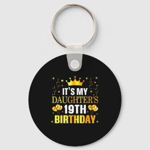 Chaveiro É o 19º aniversário da minha filha Feliz aniversár