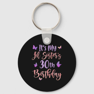 Chaveiro É o 30º Aniversário da Minha Irmãzinha Borboleta 3