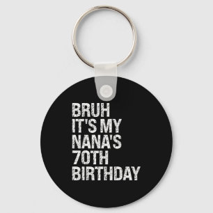 Chaveiro É o 70º aniversário da minha Nana Rainha Coroa Fel