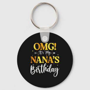 Chaveiro É o aniversário da minha Nana, engraçado Feliz Ani