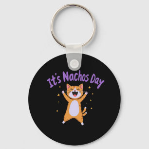 Chaveiro É o humor de gato bonito do dia de Nacho para os a