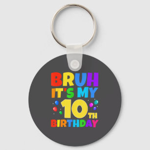 Chaveiro É o meu 10º aniversário divertido festa de 10 anos