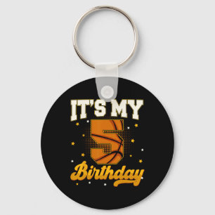 Chaveiro É o meu 5º aniversário Sketll Boy 5 anos presentes