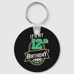 Chaveiro É o meu Bysketbyll de Aniversário de 12 anos,