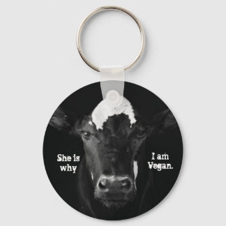 Chaveiro É por isso que sou Vegan Key Chain
