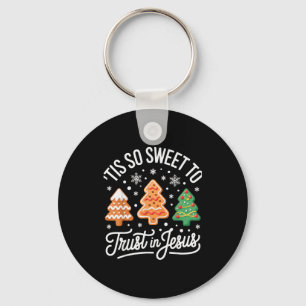 Chaveiro É Tão Doce Confiar Em Jesus Para O Fiel Cristo