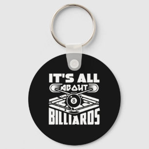 Chaveiro É tudo sobre Billiard Piscina Billiard Player Dive