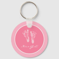 É um anúncio de nascimento de Bebê Rosa-Rosa