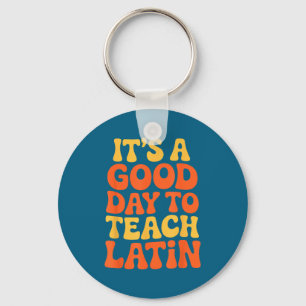 Chaveiro É Um Bom Dia Para Ensinar Instrutor de Língua Lati
