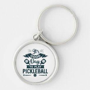 Chaveiro É um bom dia para jogar Pickleball