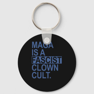 Chaveiro É Um Culto Fascista - Azul De Aço